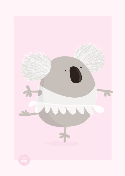 Koala ballet pink