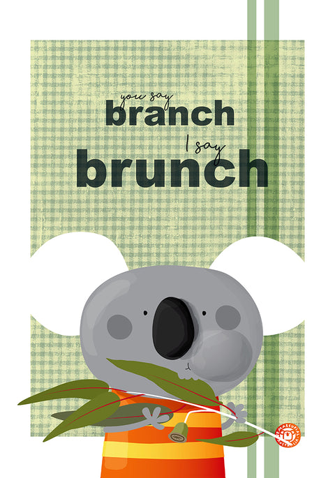 Tea towel Brunch