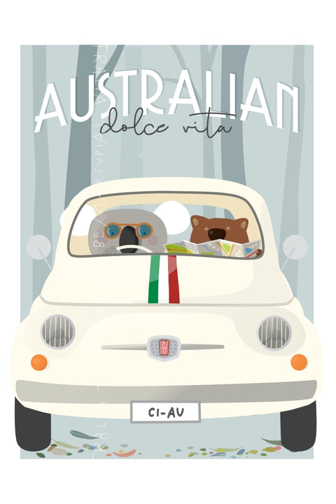 Australian Dolce Vita Fiat 500