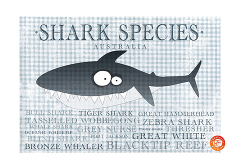 Tea Towel Shark species