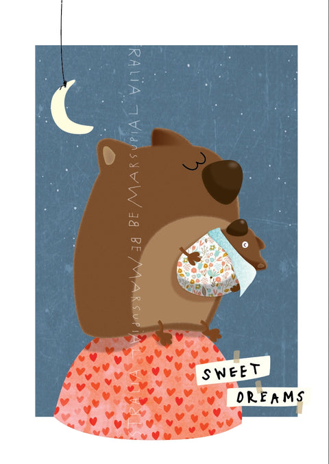 Wombat sweet dreams