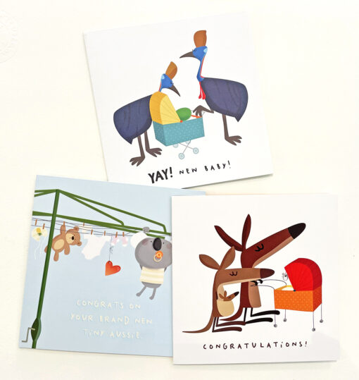 greeting cards new born