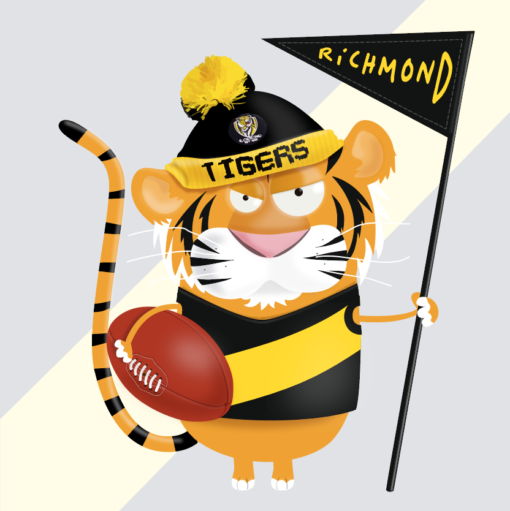 Richmond Tigers print