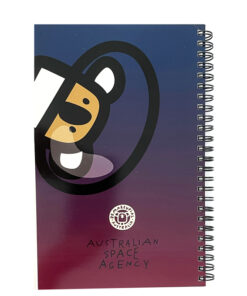 Australian Space Agency notebook back cover