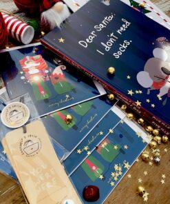 Book Dear Santa, I don't need socks, Christmas bundle edition